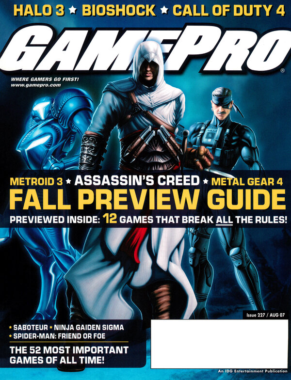 GamePro Issue 227 (August 2007) cover